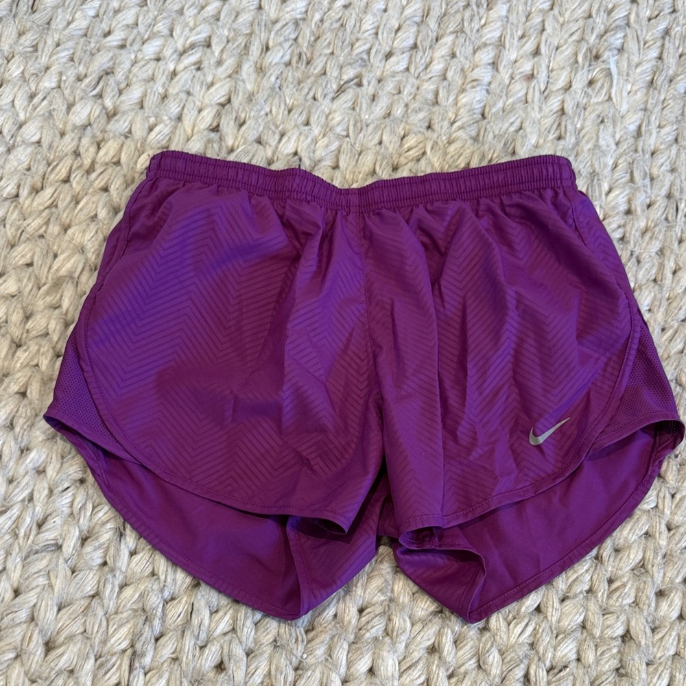 Nike Women's Vibrant Purple Athletic Shorts